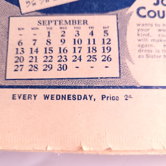 The Family Journal. 1936. Antique reading journal. - Picture 9 of 16